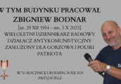 Pamiętają o koledze, o świetnym dziennikarzu